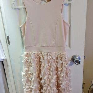 Blush Pink Carla Conti Women's Small Dress Feminine Floral